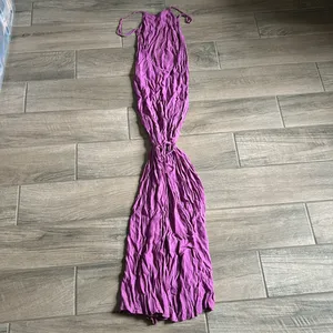 Purple low back maxi dress thumbnail 3
