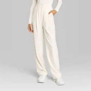 wild fable Cream High-Waist Wide-Leg Pants thumbnail 2
