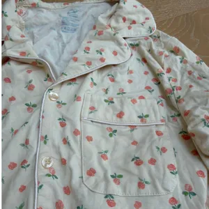 Sunny De PJ Set Snug & Cozy Size XXS Butter Peach & Green Frosted Petal thumbnail 5