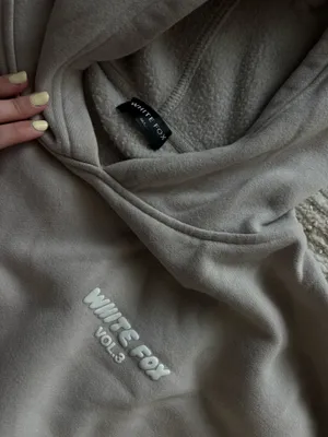 White Fox Boutique Hoodie Oversized Moon thumbnail 3