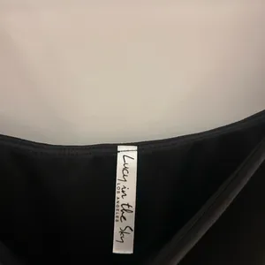 Lucy in the Sky Black Dress with Sheer Sleeves thumbnail 2