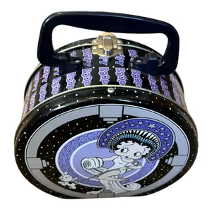 Betty Boop Round Lunchbox/Purse with Handle thumbnail 3