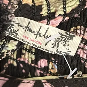 NWOT Free People Heat Wave floral Print Maxi Dress, spaghetti strap racer back,S thumbnail 3