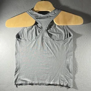 948 | Fabletics Seamless Ribbed‎ Racerback Athletic Tank Top Gray Womens S thumbnail 2