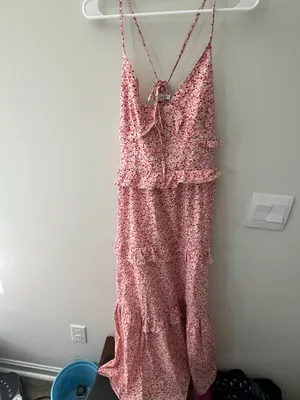 Petal and Pup‎ pink floral dress size 10 thumbnail 2