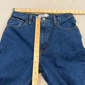Abercrombie & Fitch | The '90s Straight Jeans Blue‎ | Women's 25/0R Classic Fit thumbnail 3