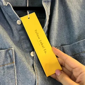 Yellow the label Yelabel Denim button down shirt blue size XS New thumbnail 6