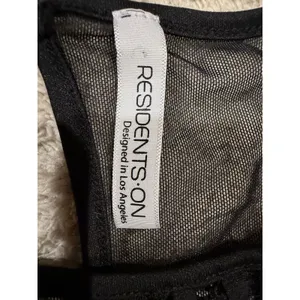 Residents On Sexy Stretch Mesh Long Sleeves Lace Corset Top Black Size Small thumbnail 6