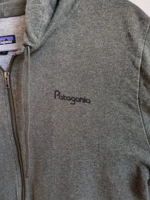 Patagonia 1973 Womens XL Gray Full Zip Hoodie Common Threads Partnership thumbnail 2