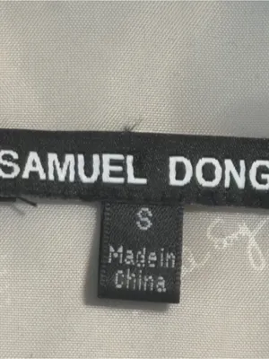 Samuel Dong Light Tan Ruffle thumbnail 4