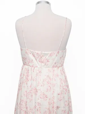 SACHIN‎ & BABI - Jessica Gown Rouge Watercolor Floral Gown thumbnail 11