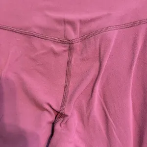 Lululemon womens Align high rise cropped leggings pink 4 thumbnail 4