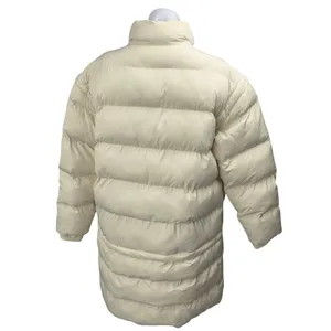 Lego x Target Cream Long Sleeve Colorblock Full Zip Long Quilted Puffer Jacket S thumbnail 3