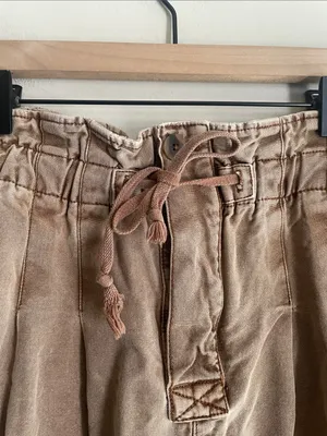 Free People Margate Pleated Paperbag Trouser Pants thumbnail 5
