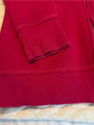 2011 Aeropostale Zip Hoodie Sweatshirt Jacket Hot Pink Size Small Y2K Style thumbnail 11