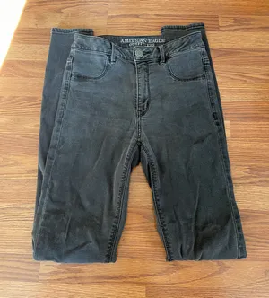 American Eagle Black X Long Jeans thumbnail 1