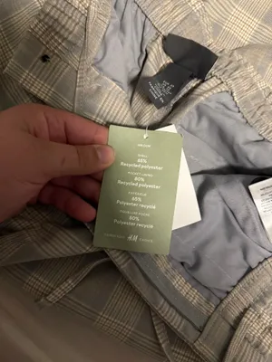Men’s plaid H&M pants XS thumbnail 6