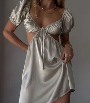 Boutique Sliver Cut-out Dress thumbnail 1