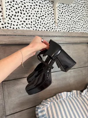 Wild Fable Black Heels  thumbnail 2