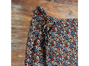 Maeve Anthropologie Floral Peplum Top XL thumbnail 4