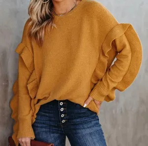 VICI | Charleston Ruffle Knit Sweater thumbnail 1