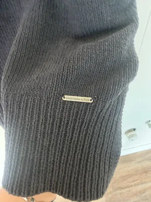 Abercrombie Polyester Sweater Gray thumbnail 3