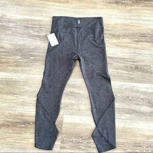 Free People movement Grey/black cut out leggings thumbnail 3