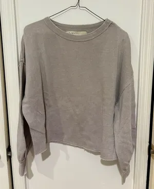 Vintage Havana Lilac Long Sleeve Sweater thumbnail 1