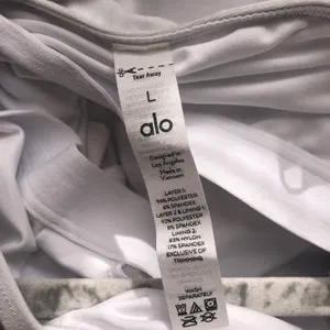 Alo Alosoft Courtside Tennis Dress White L thumbnail 7