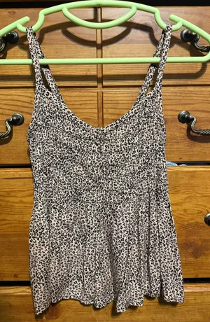 Dressy Tank Top Gray Size XS thumbnail 1