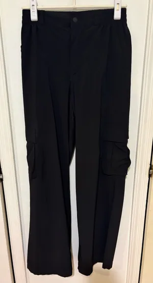 Black Aerie Cargo Pants thumbnail 1