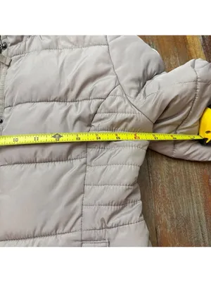 Abercrombie & Fitch Beige Puffer Jacket Womens XS thumbnail 9