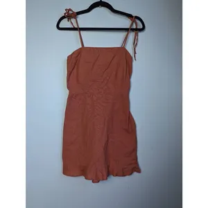 Abercrombie & Fitch burnt orange mini dress Small thumbnail 3