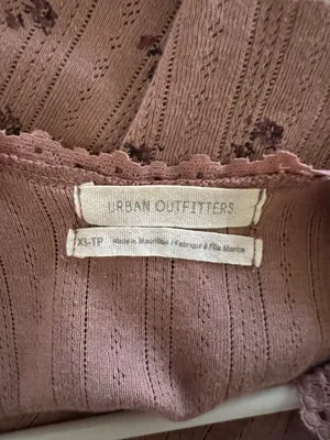 Urban Outfitters Lace Pointelle Tank Top thumbnail 3