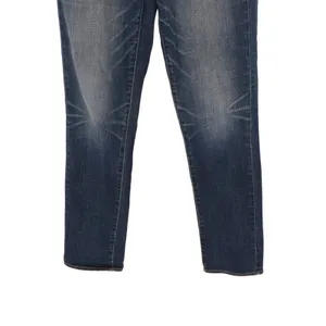 American Eagle Outfitters Jeans Womens 8 Blue Denim Cotton Stretch Straight Leg thumbnail 4