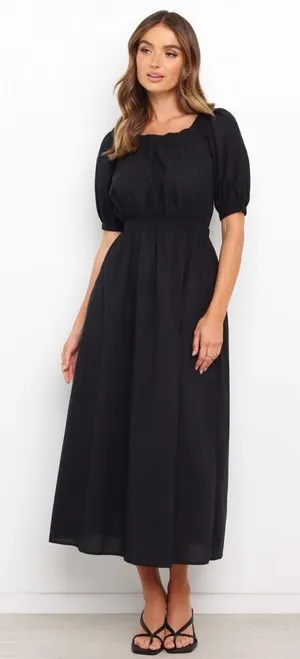Petal & Pup Ollie Dress in Black Size 2 New with tag thumbnail 1