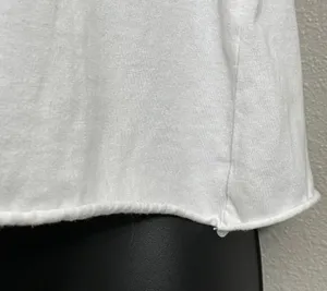 Smile More white Croptop with pink letters Medium thumbnail 5
