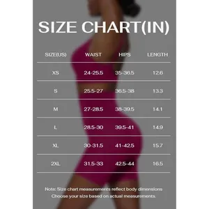 Womens High Waist Seamless Body Shaper Shorts Tummy Control Butt Lift Pink Large thumbnail 6