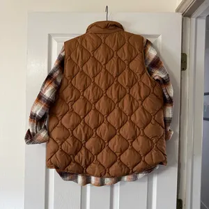 Thread & Supply Quilted Brown women’s Vest thumbnail 2
