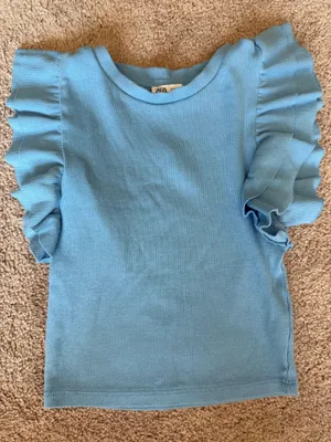 Zara Ruffle Tank Top thumbnail 1