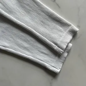 ALO Yoga Seamless Ribbed Cropped Serene Long Sleeve White Size Large thumbnail 6