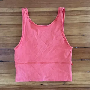 Lululemon Power Pivot Tank Rib in Golden Apricot Size 4 thumbnail 5