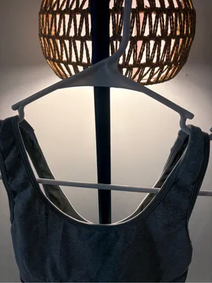 Lucky Brand Heather Gray Sports Bralette thumbnail 3