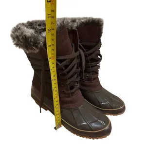 KHOMBU Nordic-Brown Waterproof Women's Winter Snow Boots Size 7 thumbnail 3