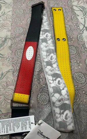 Disney Parks Mickey Mouse Convertible Bag Strap Disney Pins Gear | NWT thumbnail 1