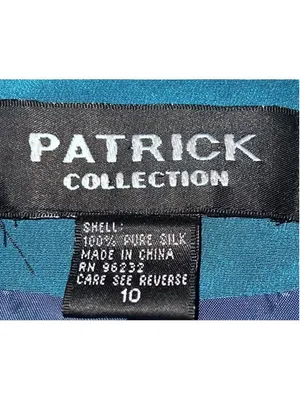 Women's VTG Silk Jacket Coat Trench 10 thumbnail 8