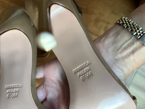 NWOT Rebecca Allen heels Brown Size 6.5 thumbnail 8