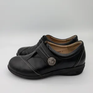 Finn Comfort Galway Black Leather Mary Jane Comfort Shoes Women Size 8.5 UK‎ 6 thumbnail 2