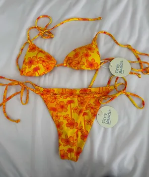 Grey Bandit Bikini Set thumbnail 1
