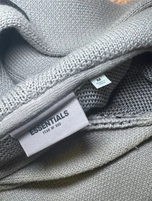 Fear of God Essentials Knit Hoodie thumbnail 3